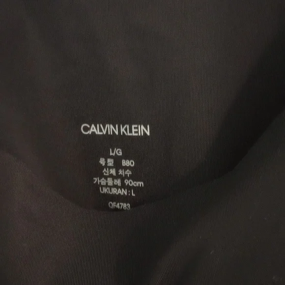 CALVIN KLEIN - Adjustable Bralette + Removable Pads - Size: Large - Picture 9 of 10